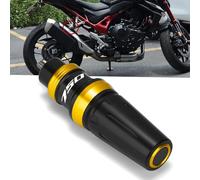 Super Vici Protection d'échappement de moto compatible avec CB750 Hor.net 2022 2023 2024 2025+ Tampons de protection d'échappement Protection contre les chutes hor.net 750 Accessoires Or