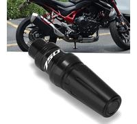 Super Vici Protection d'échappement de moto compatible avec CB750 Hor.net 2022 2023 2024 2025+ Tampons de protection d'échappement Protection contre les chutes hor.net 750 Accessoires Noir