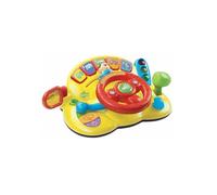 Super Volant Vroum Vroum decouvertes eveil 1-3 ans - Tableau activites interactif - Jouet musical - Vtech Bebe