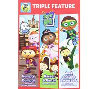 Super Why!: Triple Feature: Humpty Dumpty, Hansel & Gretel, And Jack And The Beanstalk Dvd