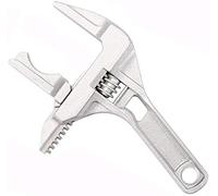 Super Wide Adjustable Wrench, 16-68mm Short Shank Large Openings Ultra-thin Wrench, Adjustable Spanner Universal Key Nut Wrench Home Hand Tools for Bathroom Tube Nut Disassembly