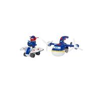 Super Wings Avion Police Patroller + 1 Fig