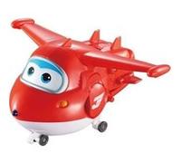 Auldey Avion interactif Jett SUPER WINGS – Véhicule à roue libre 3 ans – Rouge et blanc