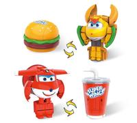 Super Wings Jouets Robots transformables 5+ Série Foodie Jett Goldenboy