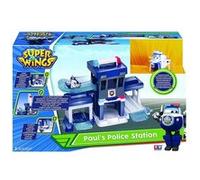 Super Wings Playset \paul's Police Station\ + 1 Figurine \pop-transform\ Multicolore Multicolore G
