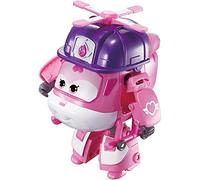 Auldey Toys Super Wings Transforming Dizzy Rescue Avion Jouet Transformable Et Figurine Robot Jouet Enfant Robot Transformable Du Dessin Animé Super Wings Jouet Enfant À Partir De 3 Ans 12 Cm