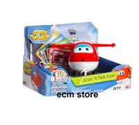 Super Wings figurines Scan « Parlez Flyer Jett 14 cm rouge Rouge