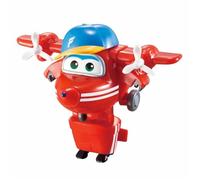 Super Wings - SUPERWINGS - Mini Transform-a-Bots Flip - Rouge - Sports - Aptitudes athlétiques