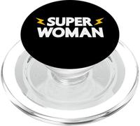 Super Woman FÊTE des MÈRES Costume Maman Grand-MÈRE Femmes PopSockets PopGrip pour MagSafe