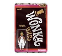 Super7 Figurine Oompa Loompa du film Charlie et la chocolaterie - Figurine d'action de 9,5 cm avec accessoire classique de collection et jouets rétro
