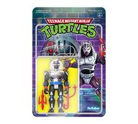 SUPER7 - Figurine Reaction Las Tortugas Ninja Chrome Dome - Figurine de Collection