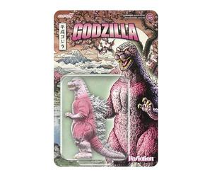 Super7 Figurine Toho Godzilla 1989 (le Cherry Blossom Festival) - Figurine Toho Godzilla de 9,5 cm - Objets de collection classiques inspirés des films de monstres et jouets rétro