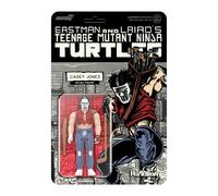 Super7 Figurines de réaction des Tortues Ninja Mutantes Adolescentes Wave 11 - Figurine d'action de Casey Jones (Couleur BD)