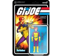 Super7 - G.I. Joe - Reaction Figures - Scarlett (Dic Purple) [Collectables] Action Figure, Figure, Collectible