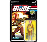 Super7 - G.I. Joe - Reaction Figures Wv 6 - Tiger Force Scarlett [Collectables] Action Figure, Figure, Collectible