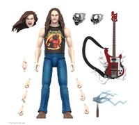 super7 Figurine Metallica – Cliff Burton ULTIMATES! Wave 2 – Affiche Super-héros (Collection)