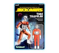 Super7 Micronauts Reaction+ Wave 04 - Figurine Voyageur dans le temps (orange translucide)
