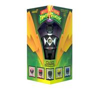 Super7 Mighty Morphin Power Rangers Black Ranger - 3,75 """" Power Rangers Action Figure en dition spciale Emballage
