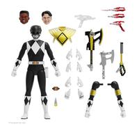 Super7 Mighty Morphin Power Rangers Figurine Ultimates Black Ranger 18 cm