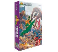 Super7 Mighty Morphin Power Rangers Grouped Puzzle - 1 000 pi ces Power Rangers Puzzle Classic TV Show Collectibles