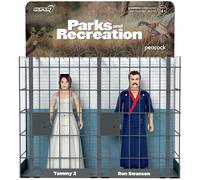 Super7 - Parks And Recreation - Reaction Figures Wave 2 - Ron And Tammy 2 Wedding Night (2-Pack) [Collectables] Action Figure, Figure, Collectible