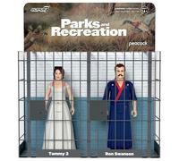 Super7 - Parks And Recreation - Reaction Figures Wave 2 - Ron And Tammy 2 Wedding Night (2-Pack) [Collectables] Action Figure, Figure, Collectible