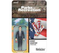Super7 - Parks And Recreation - Reaction Wv3 - Bobby Newport [Collectables] Action Figure, Figure, Collectible