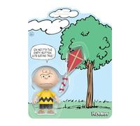 Super7 Peanuts Reaction Figures - Charlie Brown et l'arbre mangeur de cerf-volant (Comic Panel) Action Figure