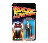 Super7 Reaction+ Marty McFly de Retour vers le futur (1955), Figurine Retour vers le futur de 9,53 cm avec accessoires, objets de collection du film culte des années 80 et jouets rétro