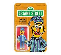 1, Rue Sésame - Figurine ReAction Bert (PJ) 10 cm
