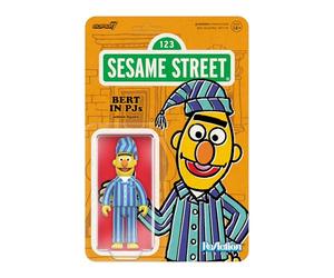 Super7 Sesame Street Reaction Figures Wave 06 - Bert (PJs) Figurine d'action
