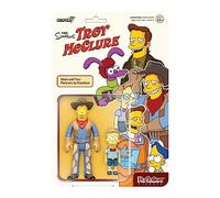 SUPER7 - Set De 2 Figurines Reaction Los Simpsons Troy Mcclure Y Jimmy - Figurine de Collection