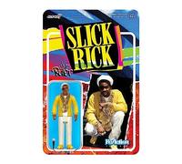 Super7 Slick Rick The Ruler - Figurine Slick Rick 9,5 cm avec accessoires, objets de collection hip hop et jouets rétro