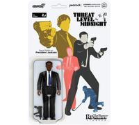 Super7 - The Office - Reaction Figures Wave 1 - Darryl Philbin As President Jackson [Collectables] Action Figure, Figure, Collectible