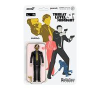 Super7 The Office Threat Level Midnight Jim Halpert en Tant Que Figurine de réaction Goldenface 9,5 cm