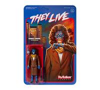 SUPER7 They Live Female Ghoul - Figurine They Live avec Accessoires, Collection d'horreur Classique et Jouets rétro 9,5 cm