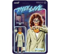 Super7 - They Live Reaction Wave 2 - Female Ghoul (Glow) [Collectables] Action Figure, Figure, Collectible