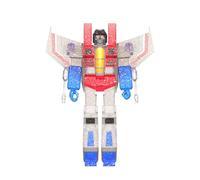 Super7 Transformers Le fantôme de Starscream (paillettes translucides), Figurine articulée des Transformers de 9,5 cm, jouets rétro et objets de collection du dessin animé classique