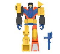 Super7 Transformers Wrecking Crew Devastator Reaction Figure - Figurine Transformers 9,5 cm avec Accessoire Classique de Dessin animé à Collectionner et Jouets rétro