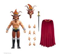 Super7 Ultimates! Slayer Show No Mercy Minotaur - 7 """" Slayer Action Figure avec accessoires Collectibles en mtal lourd et jouets rtro
