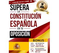 Supera la Constitución Española en tu Oposición: Test por Títulos, Trampas de Examen y Respuestas Explicadas. Céntrate en lo que Más Cae: Preguntas ... al Artículo para Responder con Seguridad