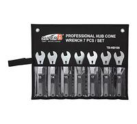 SuperB Mixte - Adulte TB-HB 100 - Set de Clés Coniques Argent 13 14 15 16 17 18 19 mm