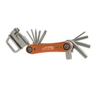 Superb Unisexe - Adulte TB-FD40 Mini Outils Orange/Argent
