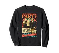 Superbad Old Enough to Party Collage Funny Movie Sweatshirt