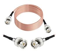 Superbat 25ft BNC Male to BNC Male Connector Cable 50 Ohm RG316 Coax Low Loss RF Cable for Scanners or Handheld Radios Sota Pota Antenna Analyzer etc.