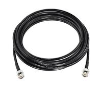 Superbat Câble BNC RG58 3 m, câble coaxial 50 Ohm mâle à mâle d'extension à faible perte pour scanner radio, antenne/analyseur de spectre, caméra de surveillance et appareils de test