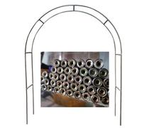 Superbe arche de jardin en acier inoxydable de 1,2 m à 3,4 m de large pour vignes, roses, mariages, allées, entrées, décoration extérieure durable et élégante (taille : 1,2 x 2,3 m)