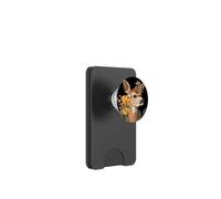 Superbe Aspect Fleur et cerf PopSockets PopWallet pour MagSafe
