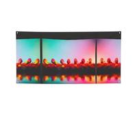 Superbe bannière de fête polyvalente colorée et lumineuse, meilleure bannière pour événements, décorations de fête d'anniversaire