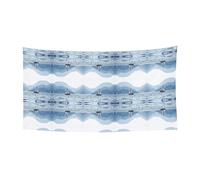 Superbe bannière de fond en tissu polyester avec motif imprimé sur le thème de la mer, fête d'anniversaire, fête d'Halloween, Noël, 180 cm x 90 cm